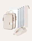 8PCS Compression Packing Cubes Beige