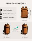 Blast 28L-38L Carry On Travel Backpack
