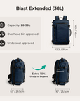 Blast 28L-38L Carry On Travel Backpack
