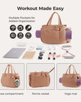Crush_26L_Tote_Workout_Made_Easy_with_multiple_pockets_and_shoe_compartment_Brown