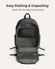 Soar 25L 180° Open Clamshell Travel Backpack Set