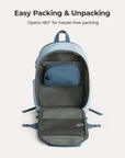 Soar 25L 180° Open Clamshell Travel Backpack Set