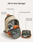 Soar 25L 180° Open Clamshell Travel Backpack Set