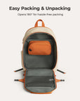 Soar 25L 180° Open Clamshell Travel Backpack Set