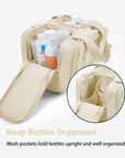 Zora Spacesaver 4-in-1 Puffy Multi-Functional Toiletry Bag