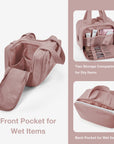 Zora Spacesaver 4-in-1 Puffy Multi-Functional Toiletry Bag