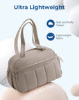 Puffy Water-Resistant Gym & Travel Duffle Bag