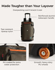 Blast 43L Roller Backpack