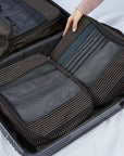 6PCS Foldable Travel Packing Cubes for Suitcase