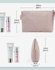 Elegant Roomy Makeup Bags