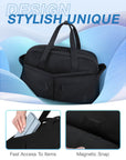 Two-Zone Travel Duffel with Seperate Toiletry Bag for Women