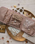 Pink Peri Folding Jewelry Organizer