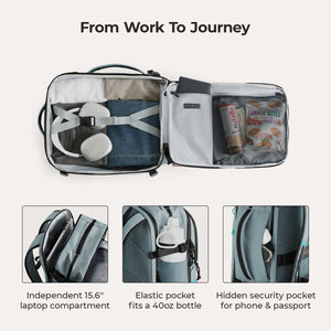 Faro 29L Carry On Travel Backpack Set