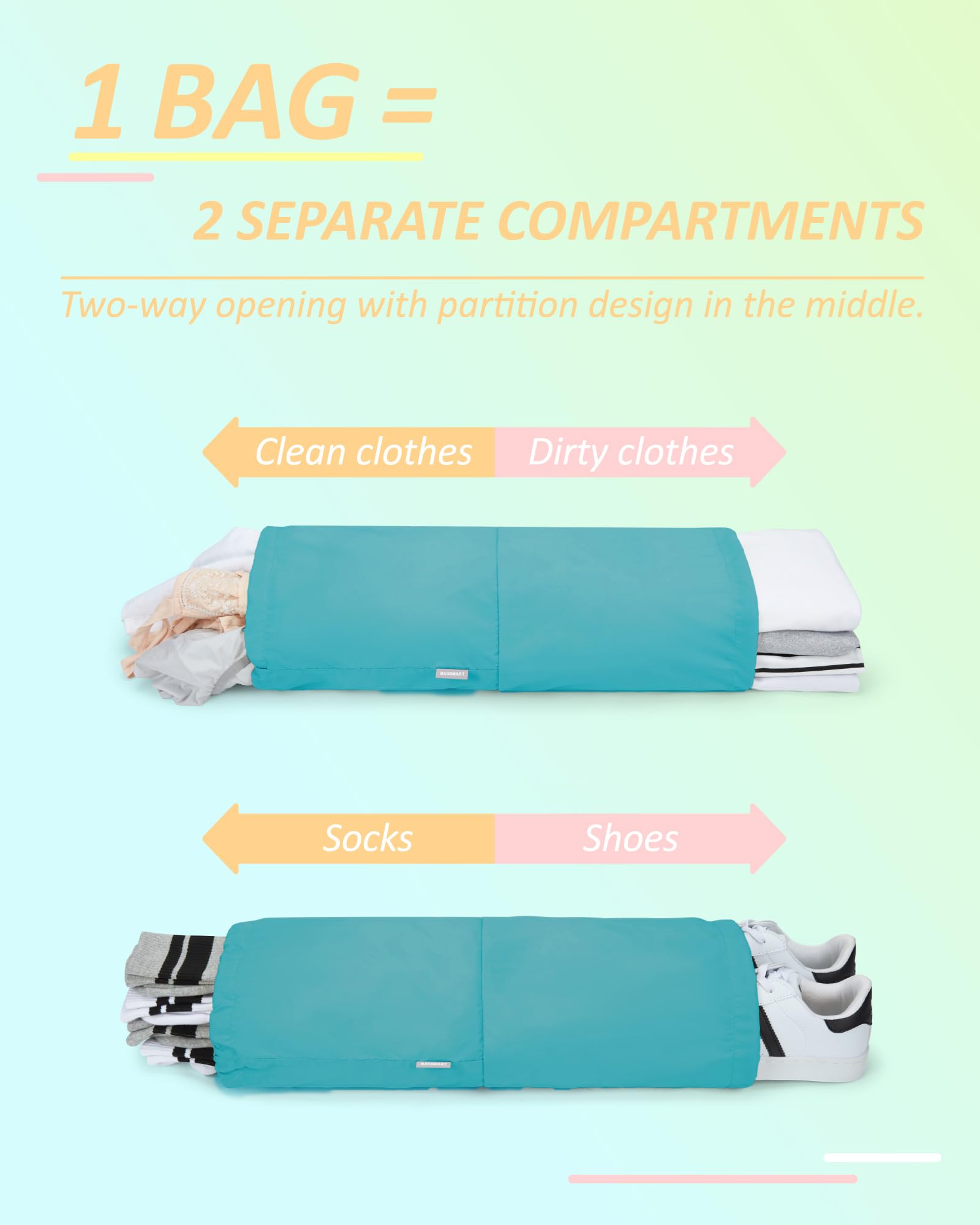 Bagsmart Compression Packing Cubes