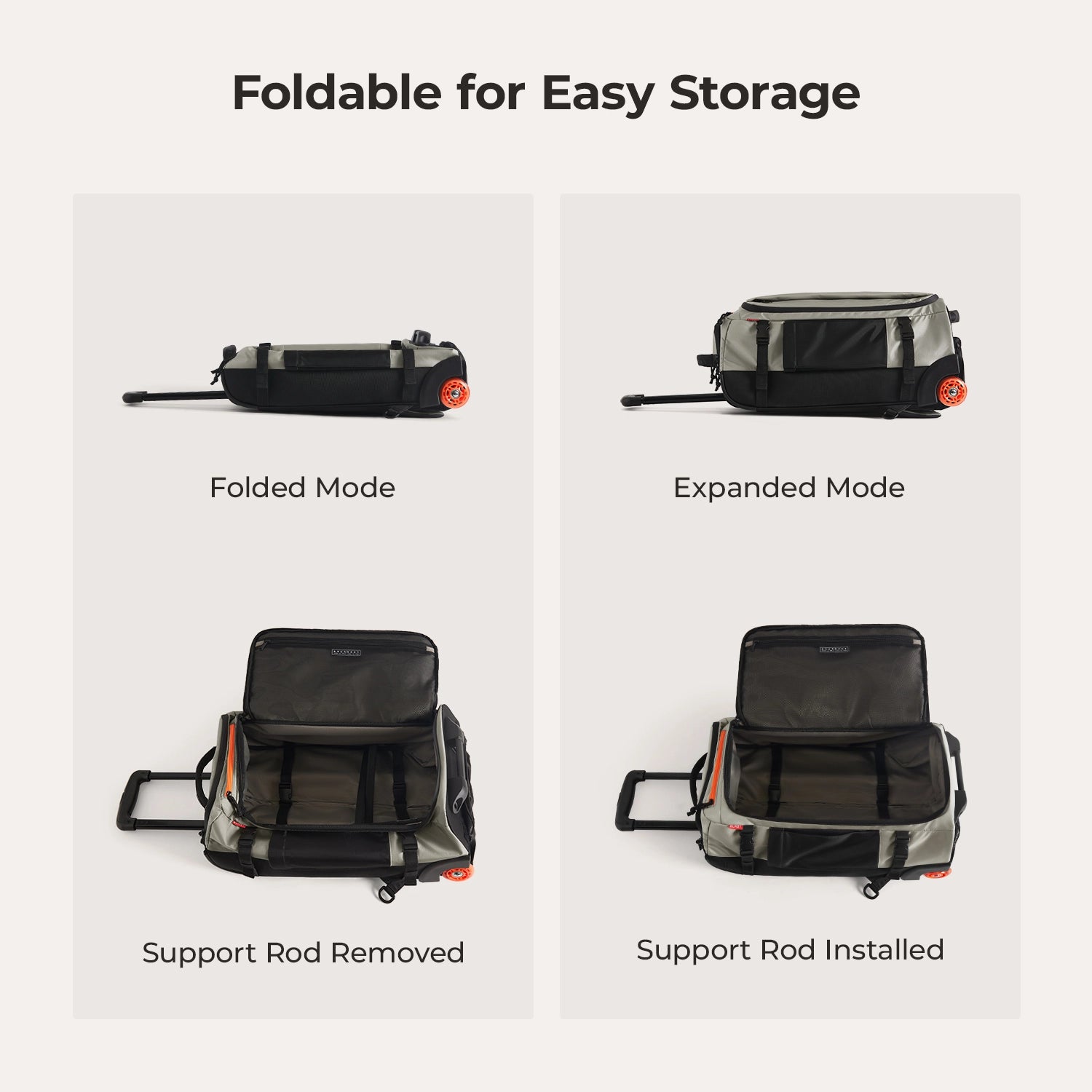 Blast 43L Roller Backpack