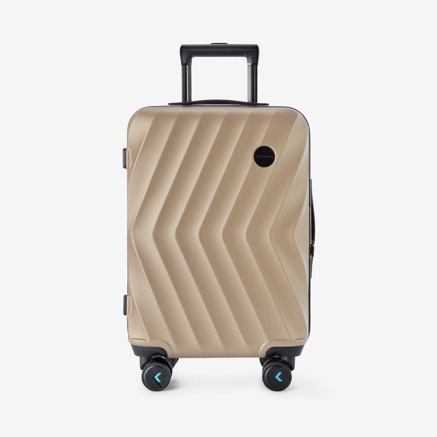 Globetrotter 20" Hardside Rolling Carry-on Stylish Suitcase