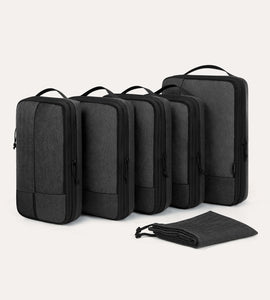 6PCS Compression Travel Packing Cubes for Suitcases