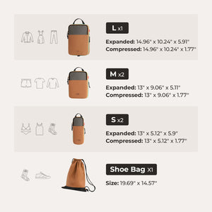 Blast Travel Packing Cubes