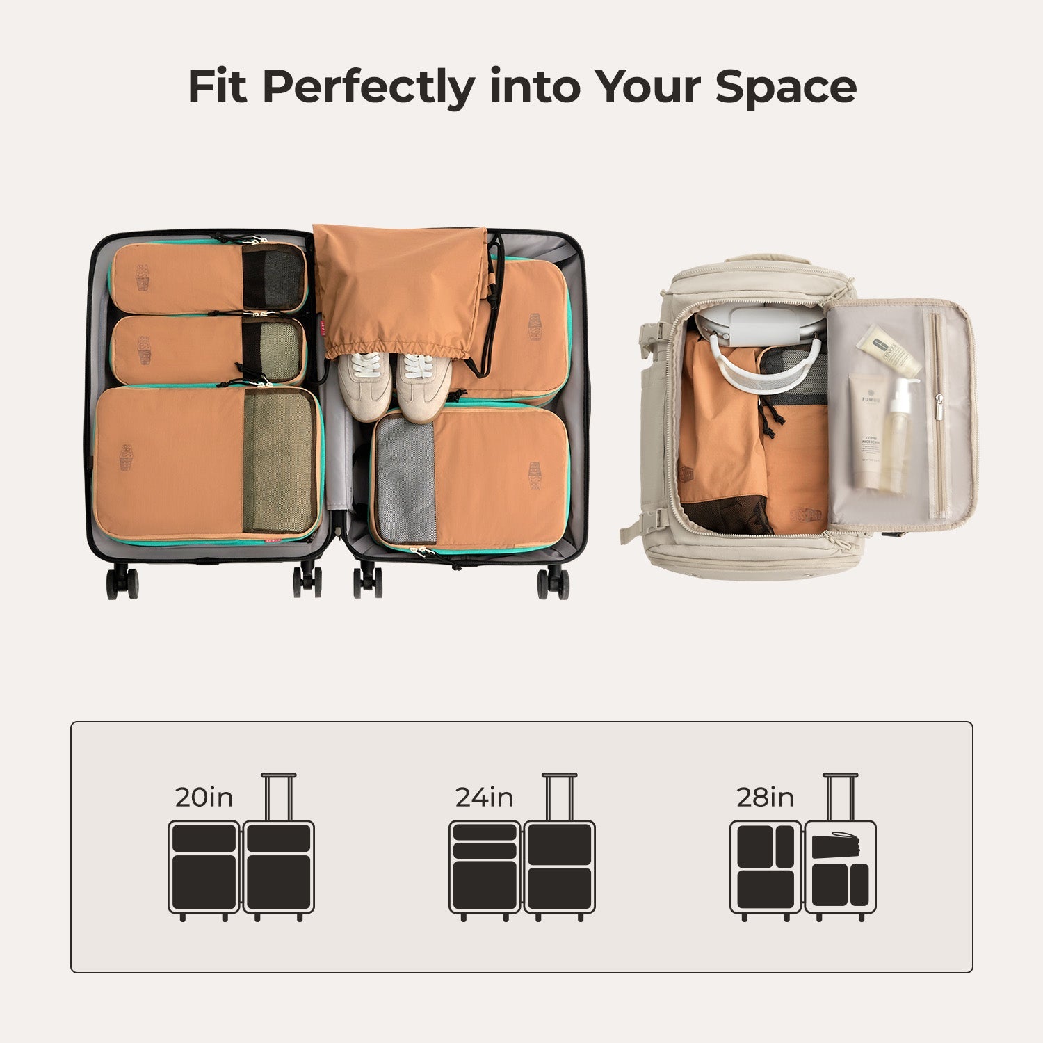 Blast Travel Packing Cubes