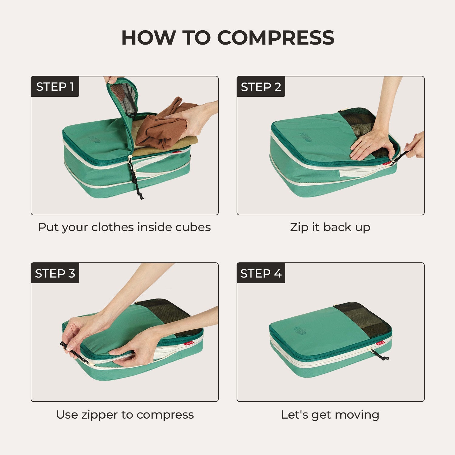 Blast Travel Packing Cubes