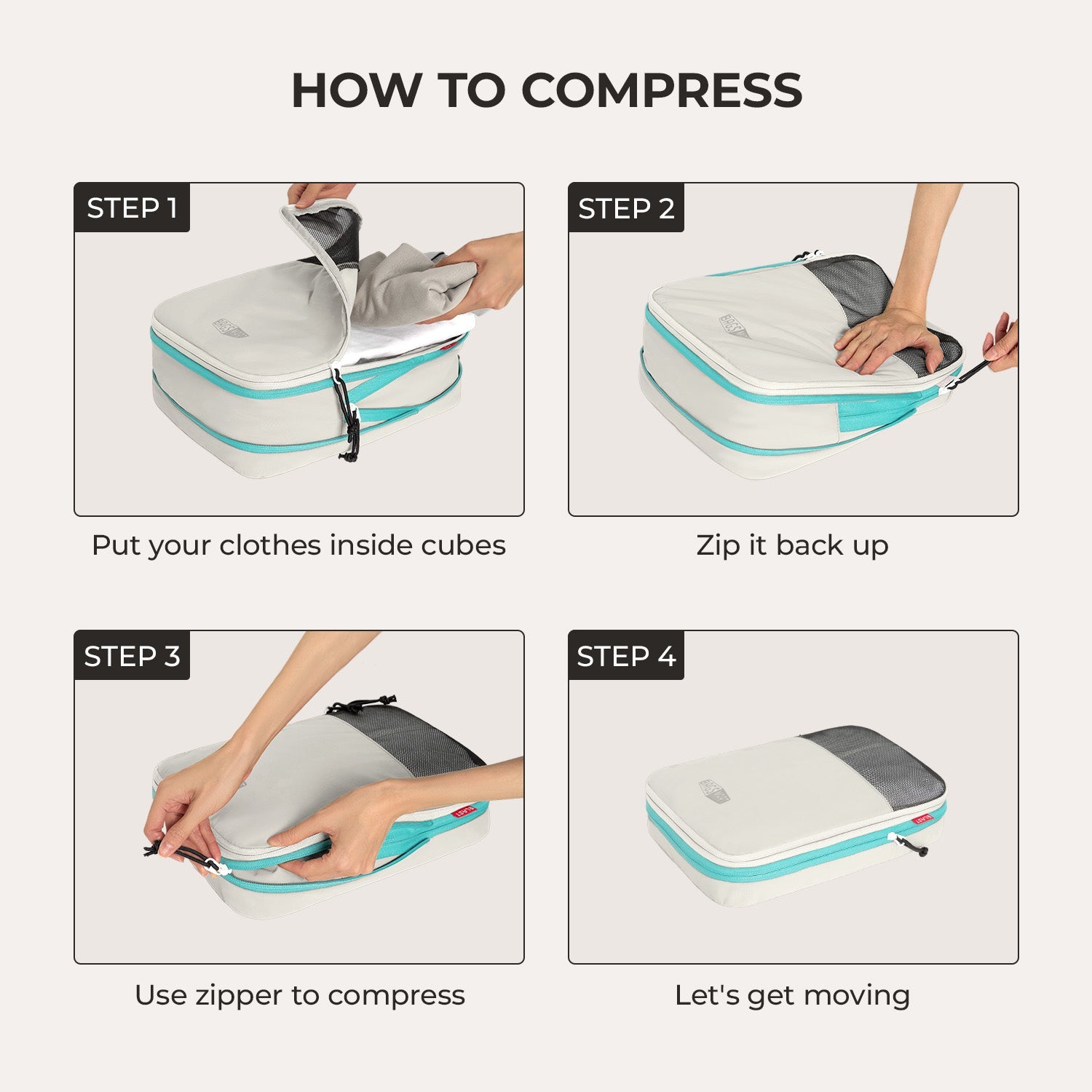 Blast Travel Packing Cubes