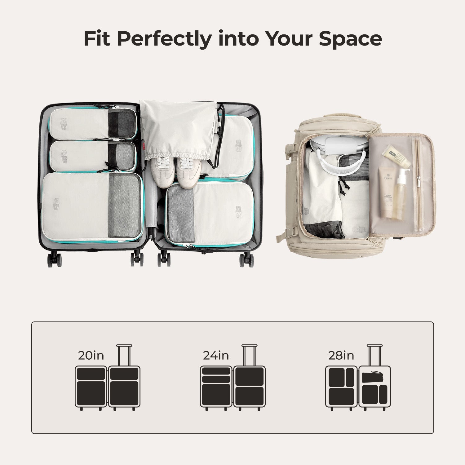 Blast Travel Packing Cubes