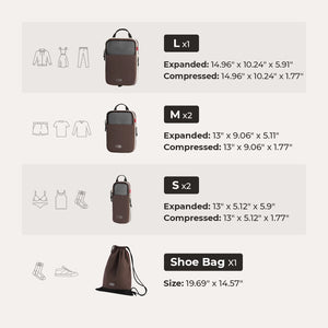 Blast Travel Packing Cubes