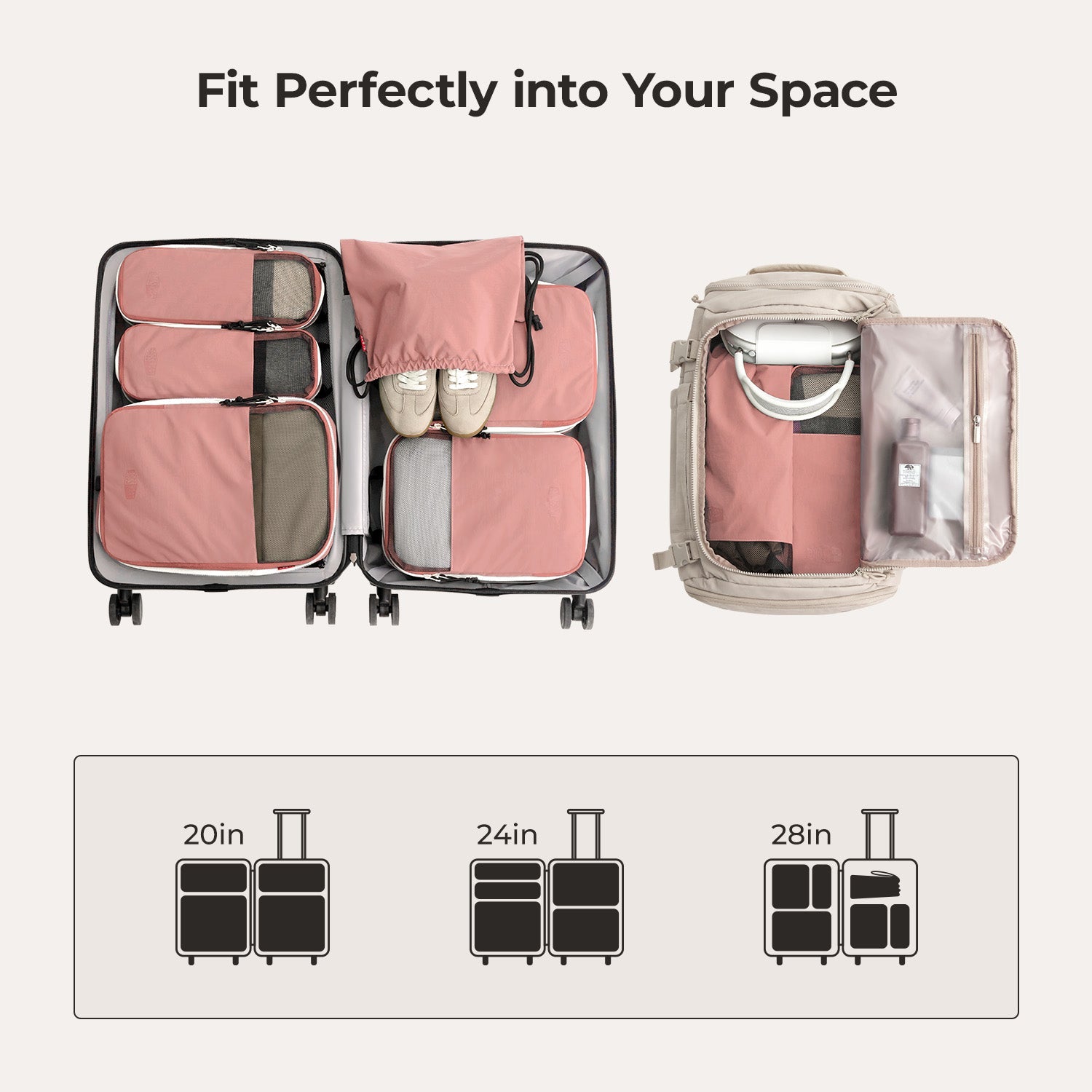 Blast Travel Packing Cubes