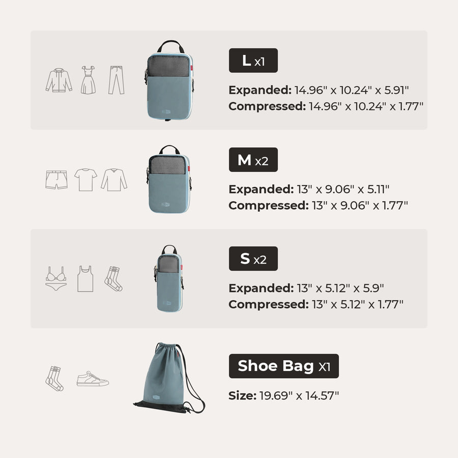 Blast Travel Packing Cubes