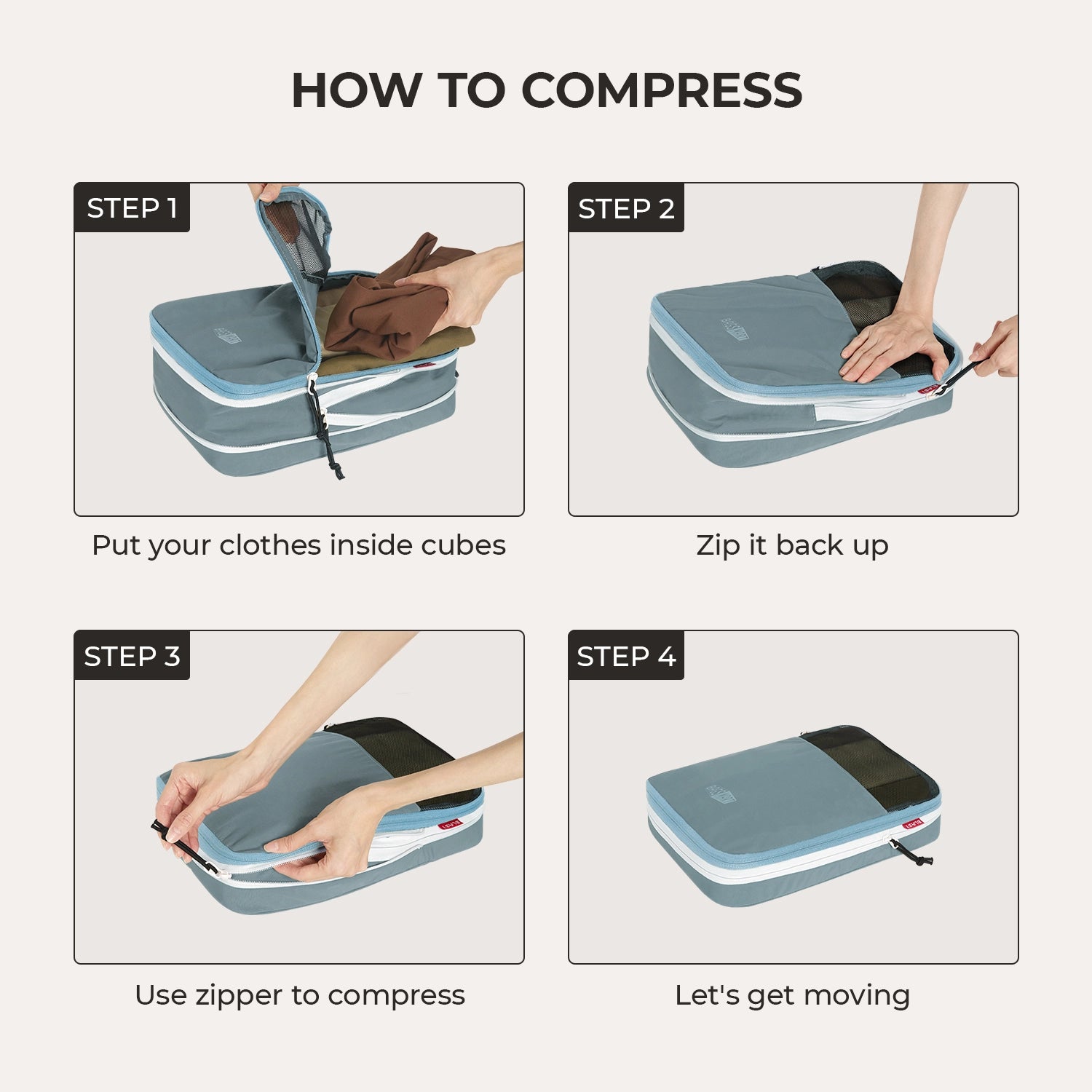 Blast Travel Packing Cubes