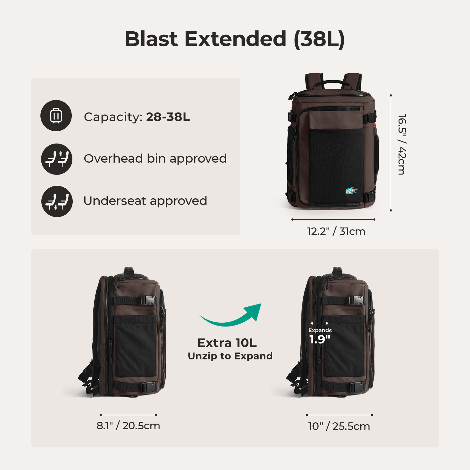 Blast Travel Backpack