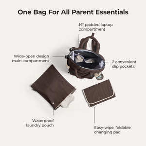 Paz 25L Diaper Backpack