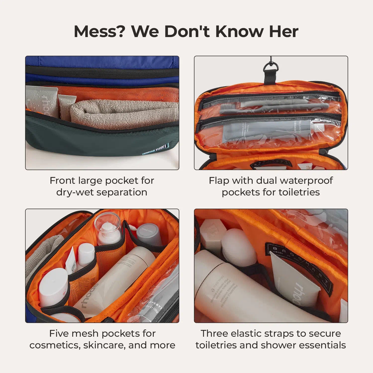Blast 4.5L Hanging Toiletry Bag