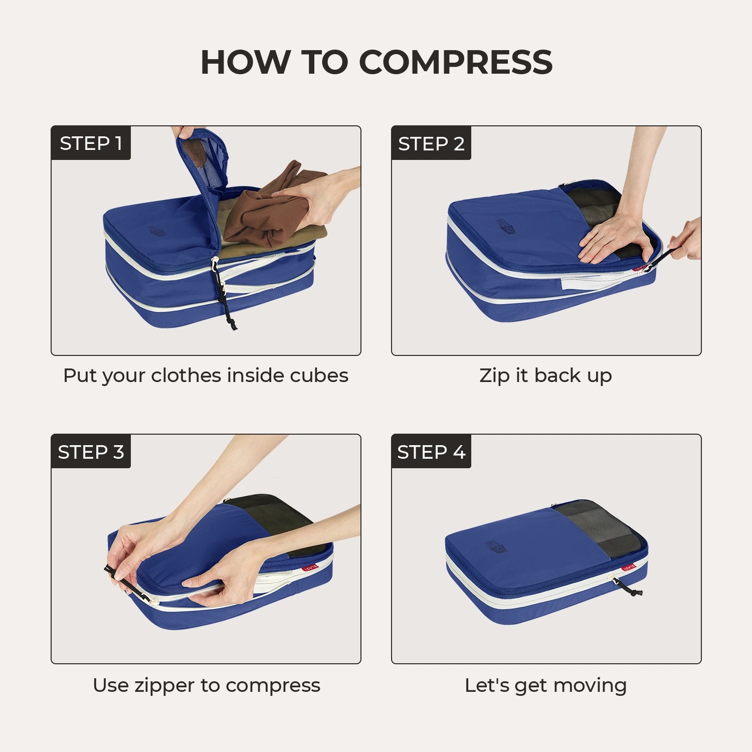 Blast Travel Packing Cubes
