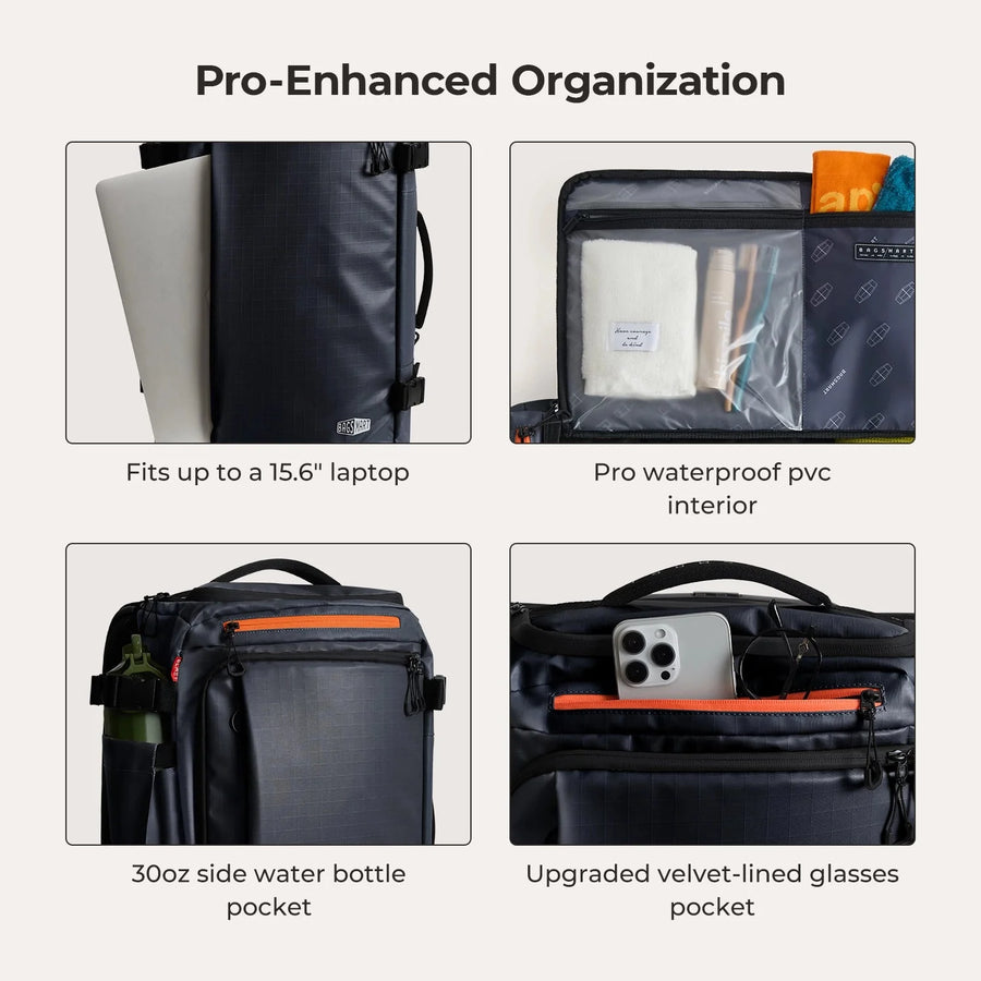 Blast Pro 43L Roller Backpack BAGSMART