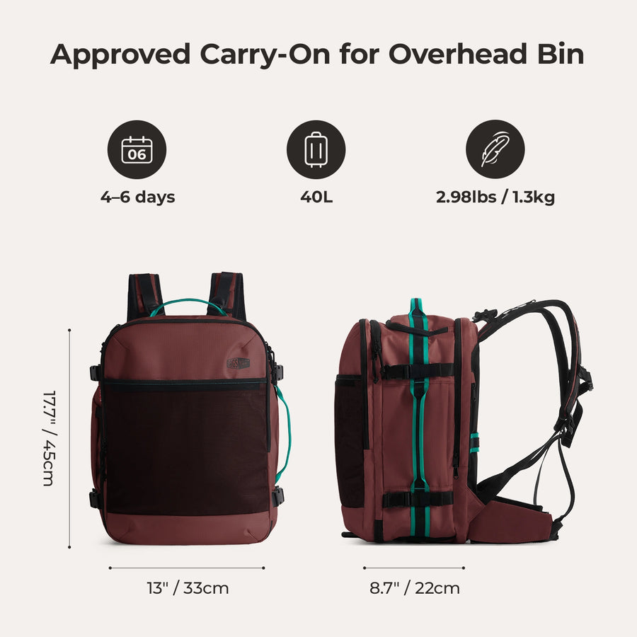 Blast Pro 40L Travel Backpack