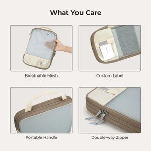 Bagsmart Compression Packing Cubes