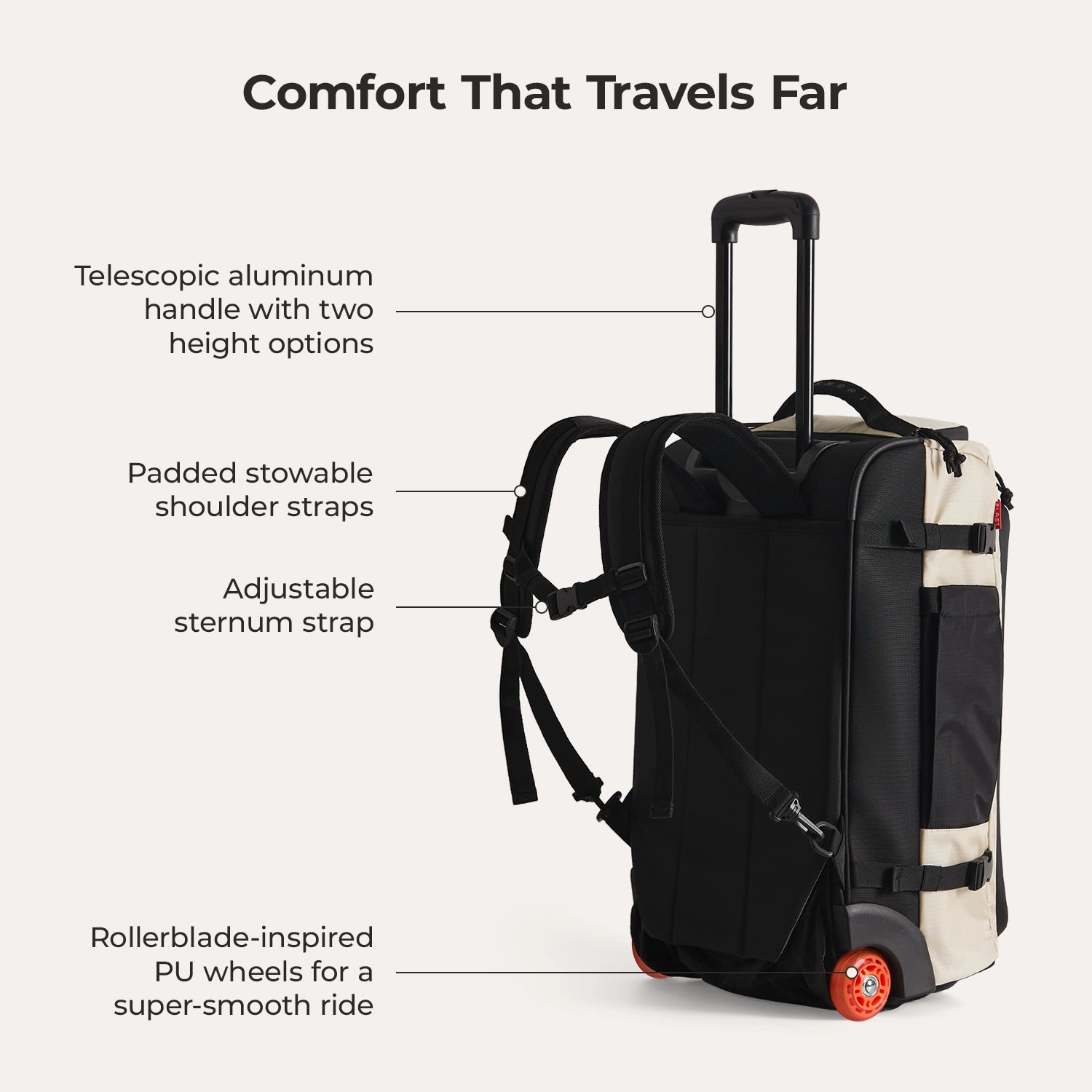 Blast 43L Roller Backpack