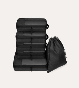 6PCS Compression Travel Packing Cubes for Suitcases