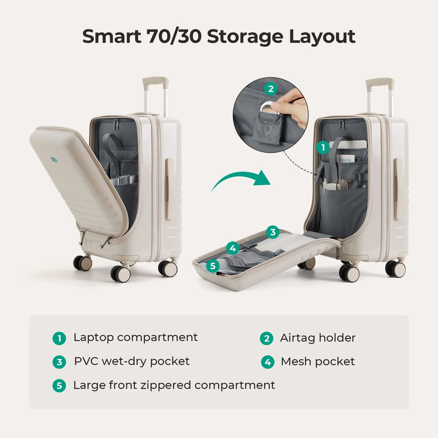 Getaway 20'' Carry-on: Front-Opening