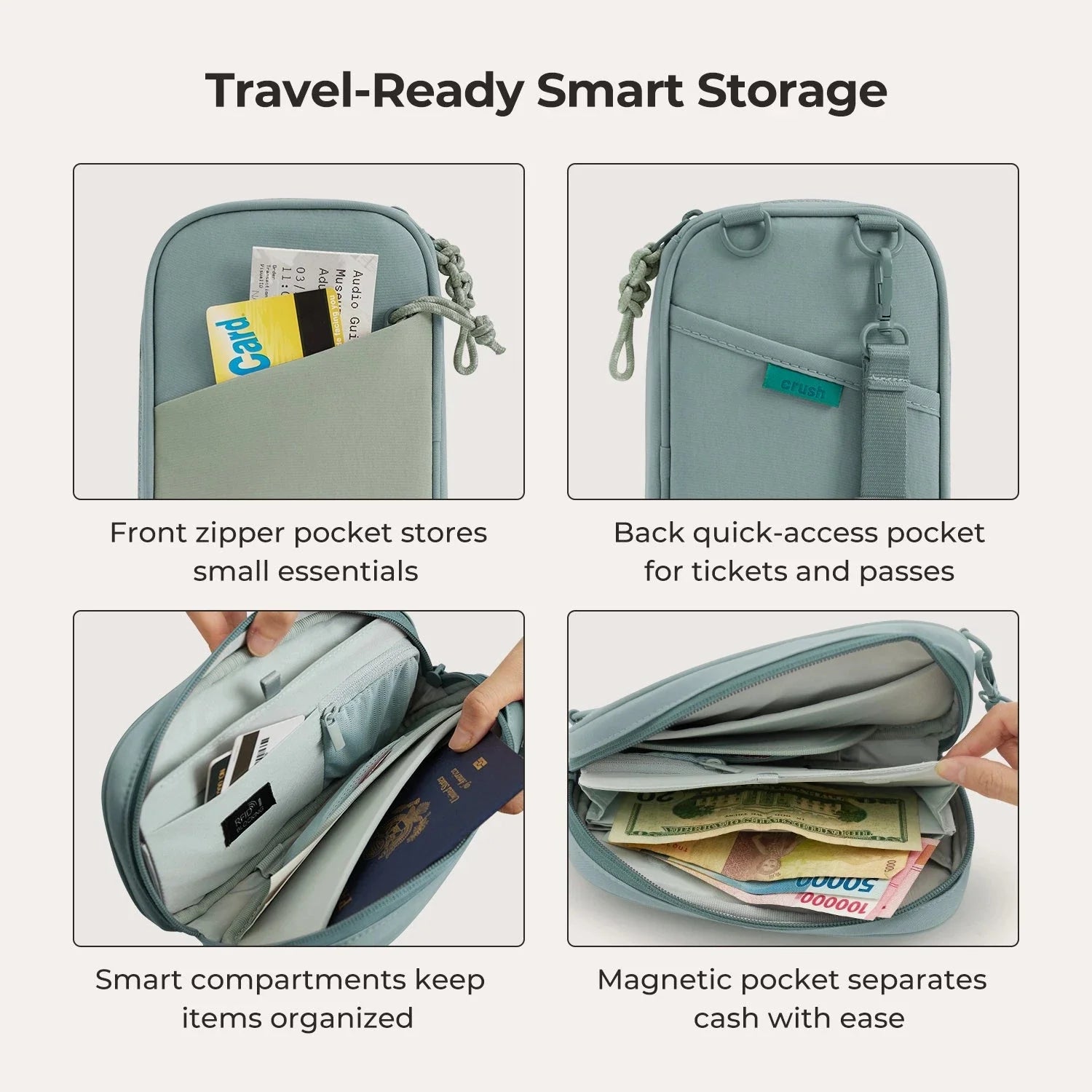 Crush Passport Holder BAGSMART