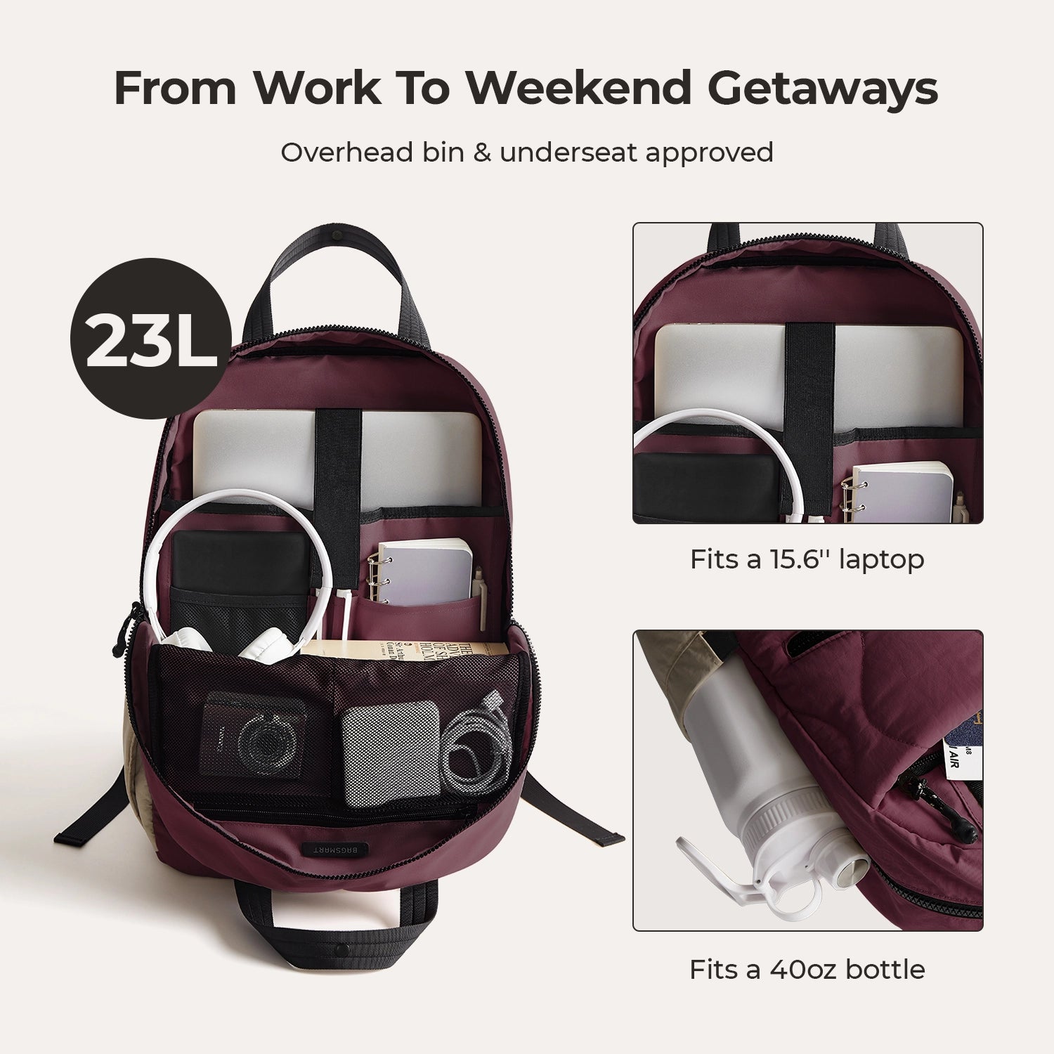 Paz 23L Work Backpack