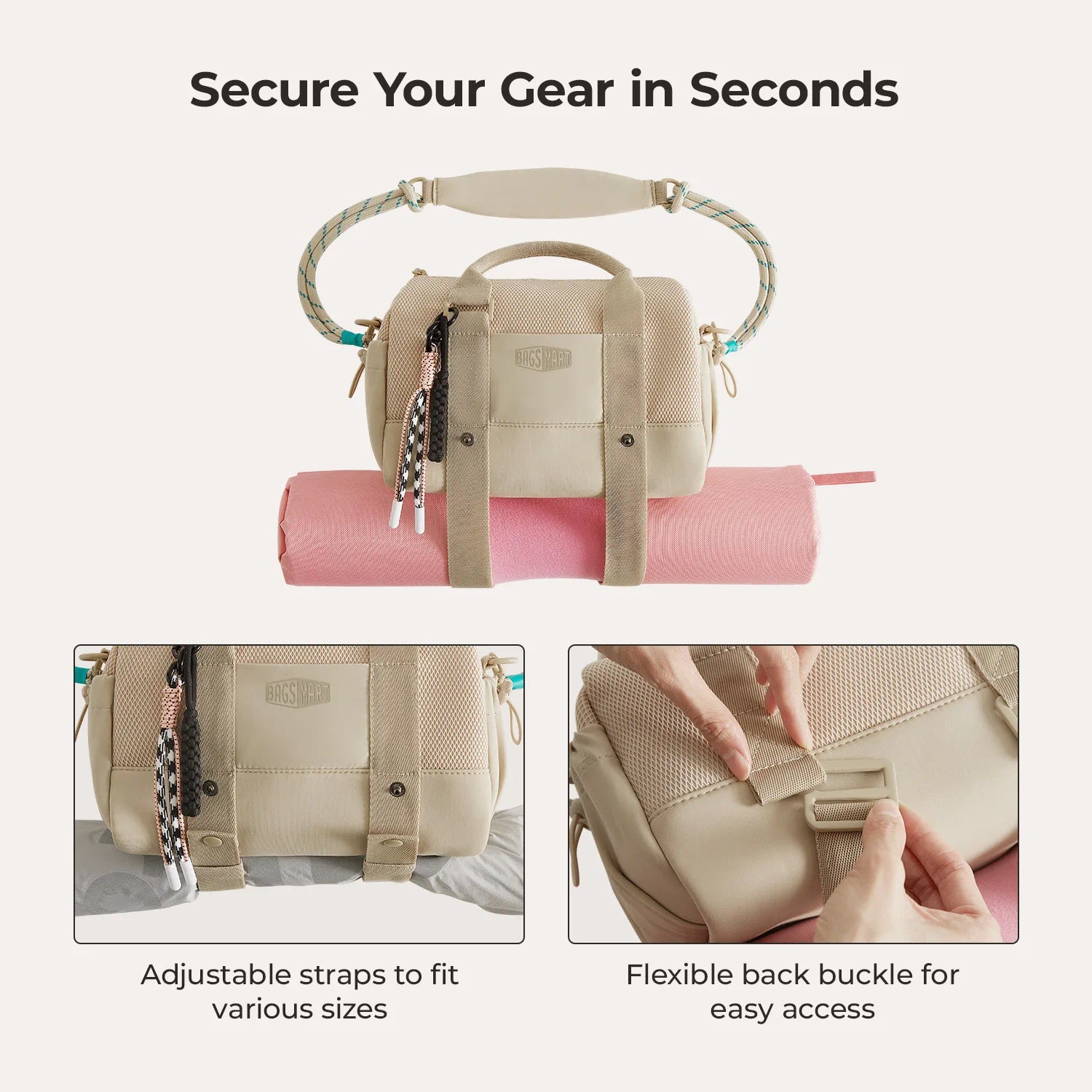 REIKI 5.5L Mini Gym Duffle Bag