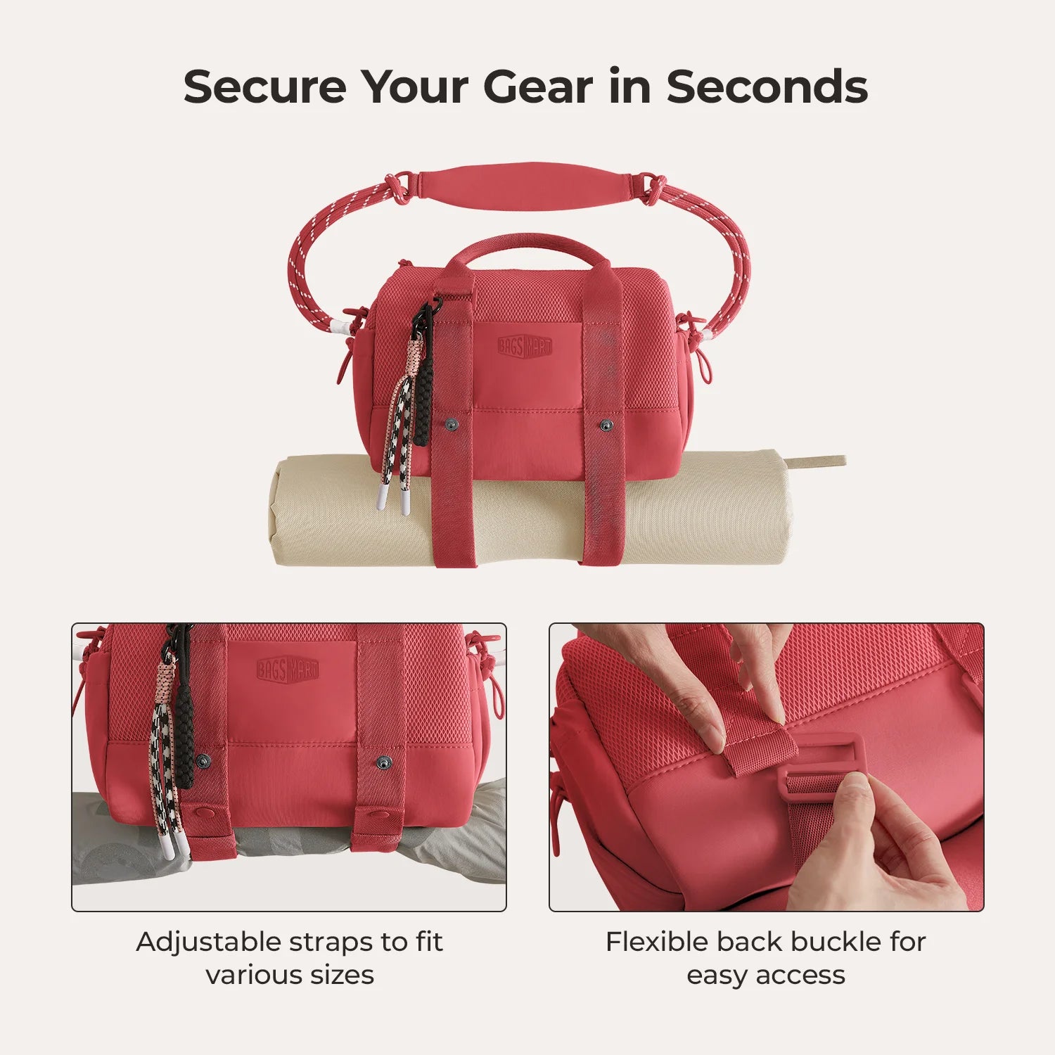 REIKI 5.5L Mini Gym Duffle Bag