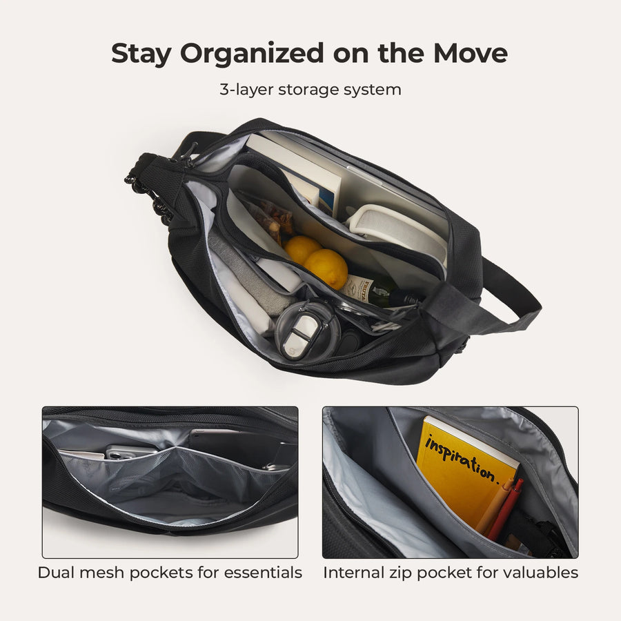 REIKI Large Hobo Bag