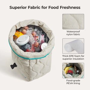 Paz Roll Top Lunch Bag