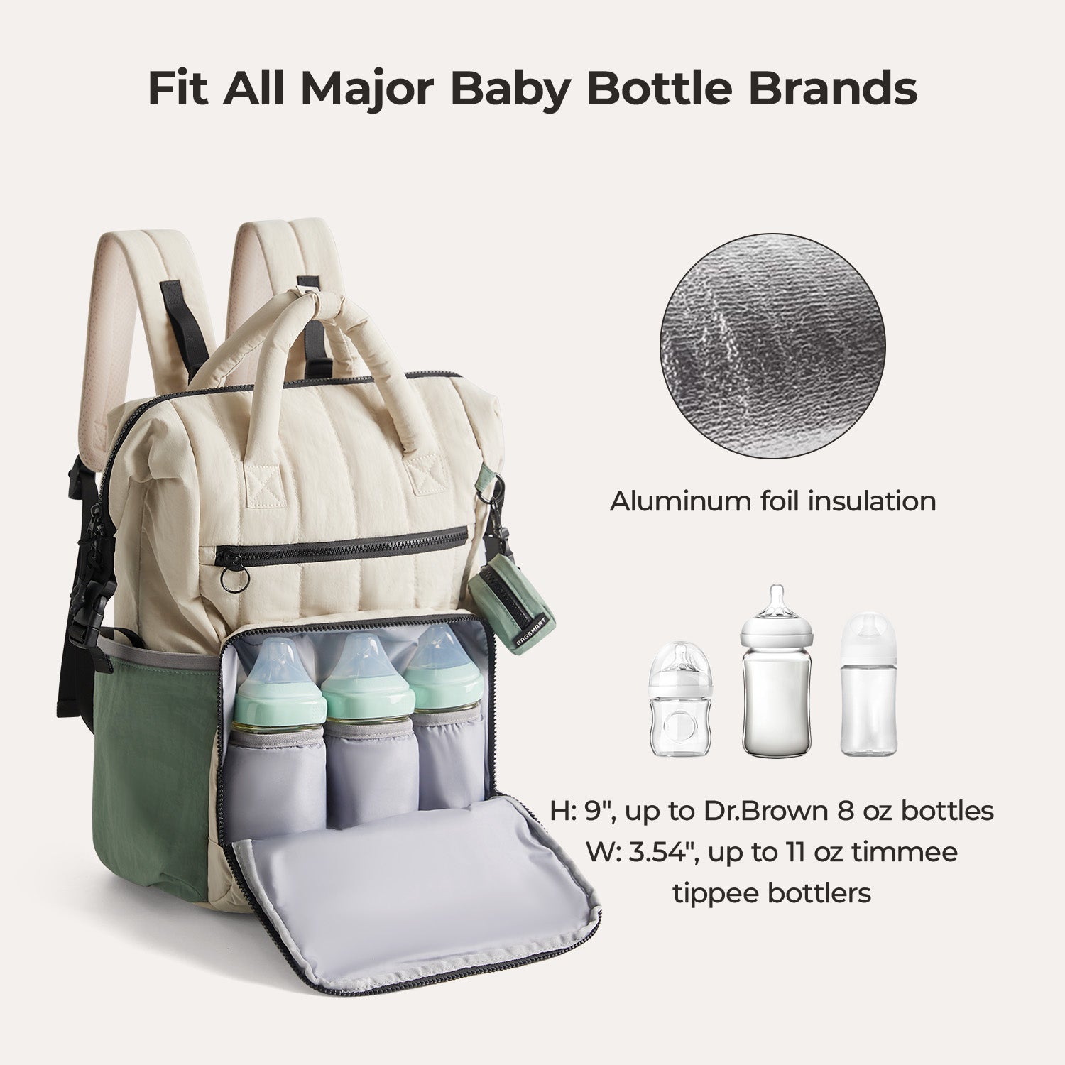 Paz 25L Diaper Backpack