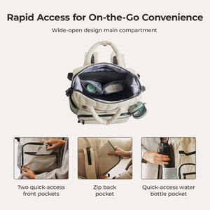 Paz 25L Diaper Backpack