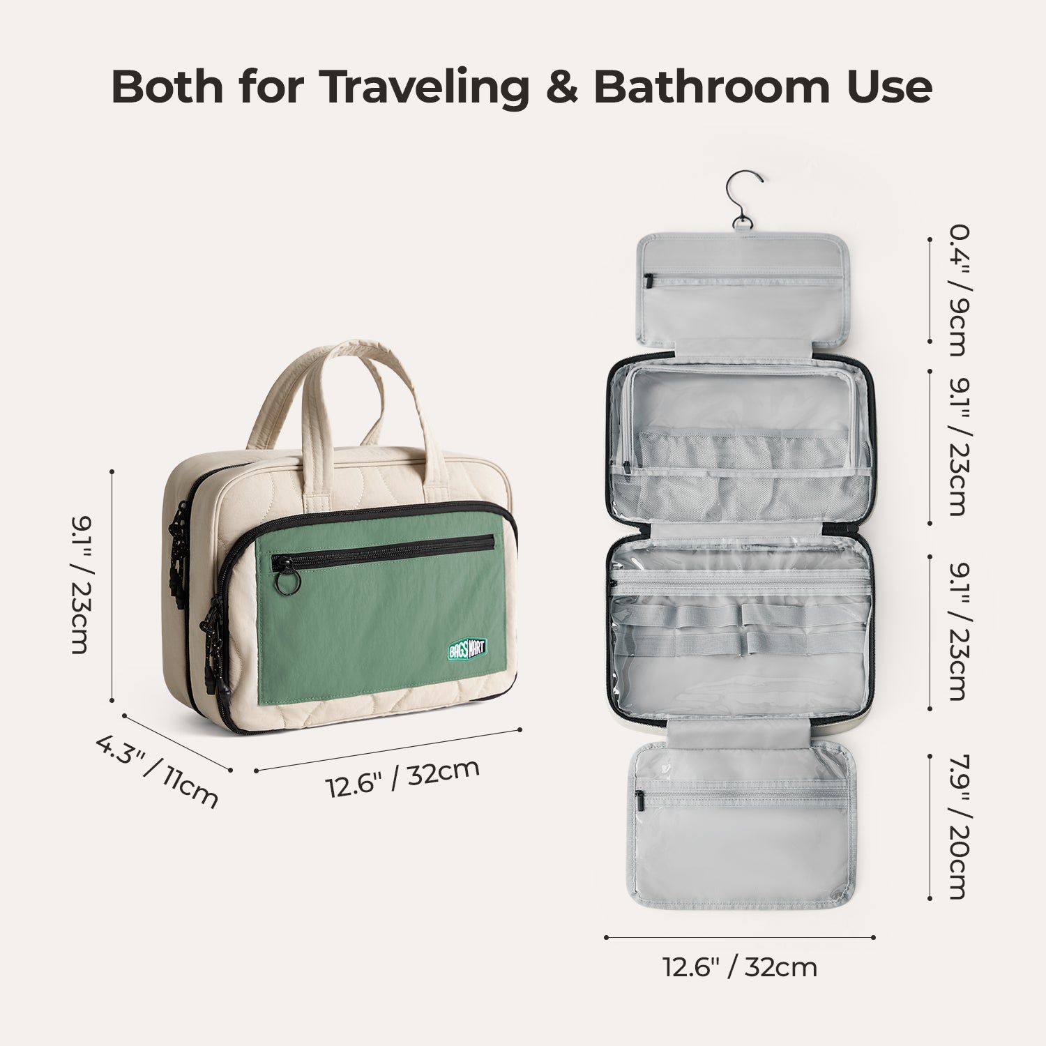 Paz Hanging Toiletry Bag