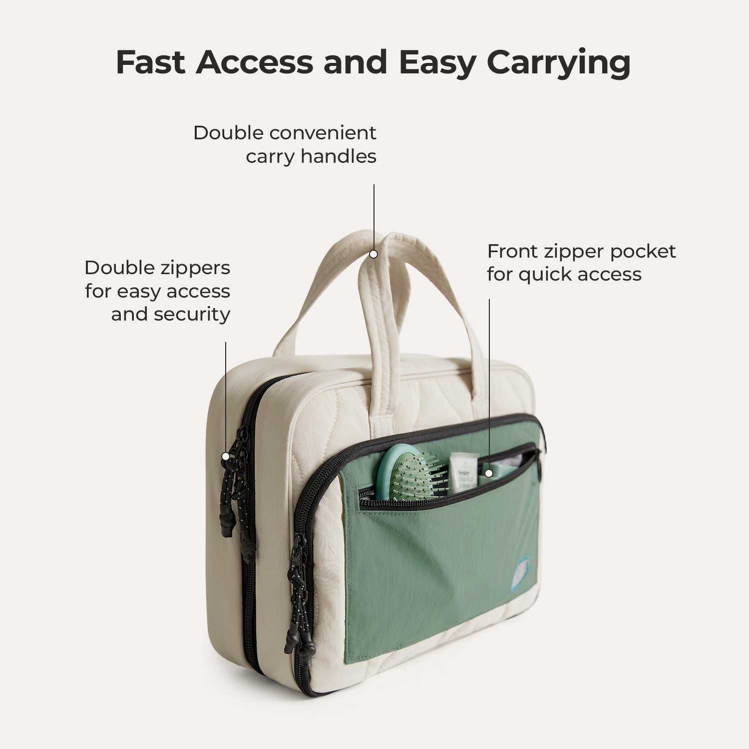 Paz Hanging Toiletry Bag